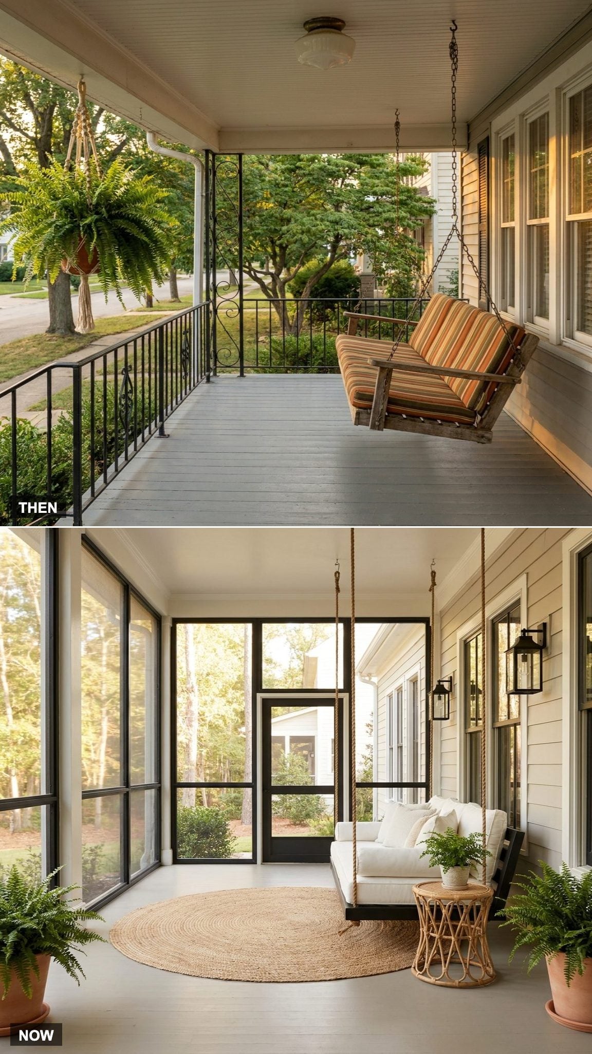 Open Porches vs. Screened-In Porches