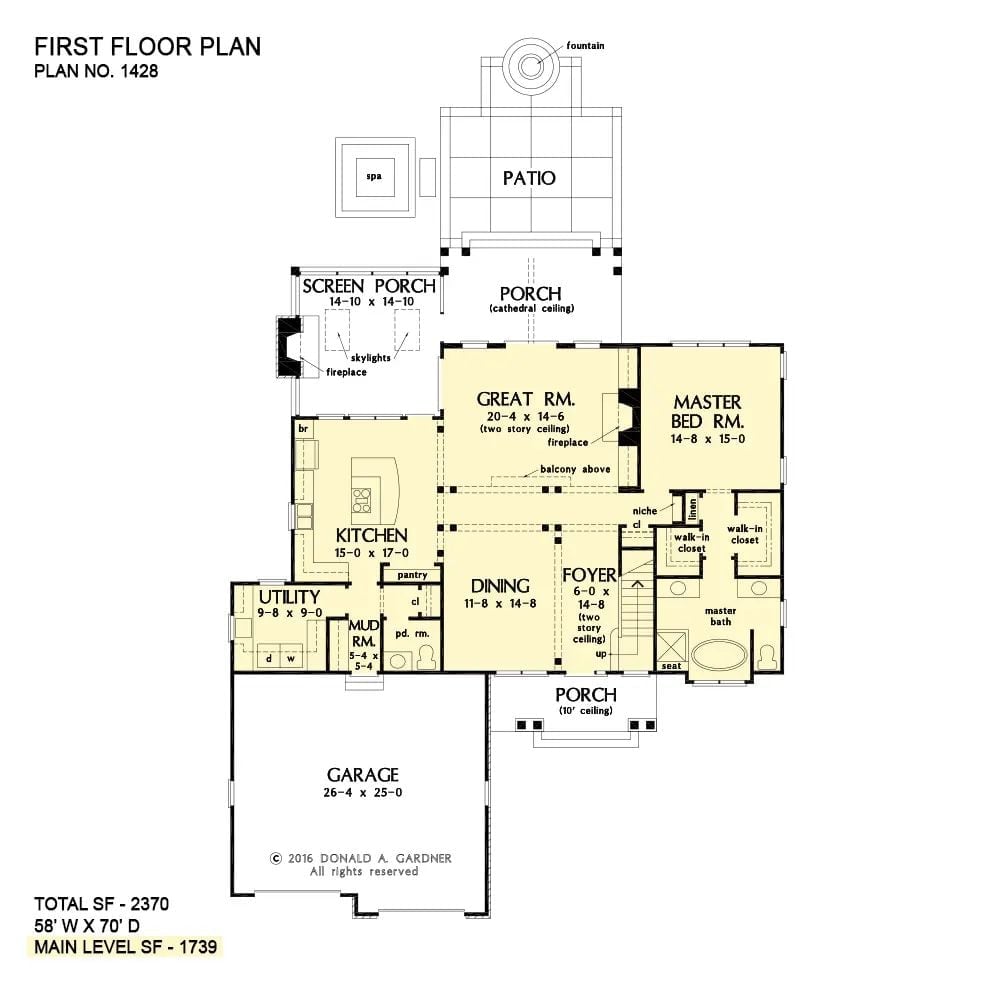 Floor Plan - Main Floor