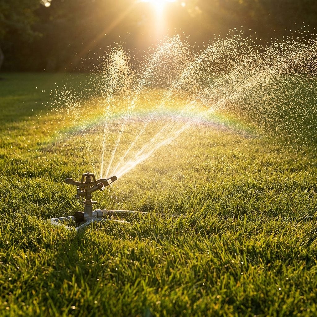 The Oscillating Sprinkler That Swept the Yard Like It Had All Day