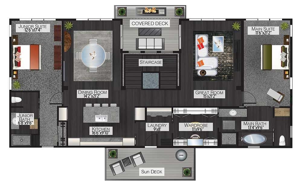 Floor Plan - Second Floor