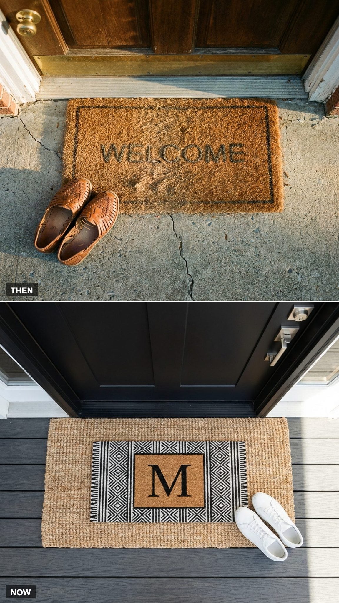 Plain Welcome Mats vs. Personalized Door Mats