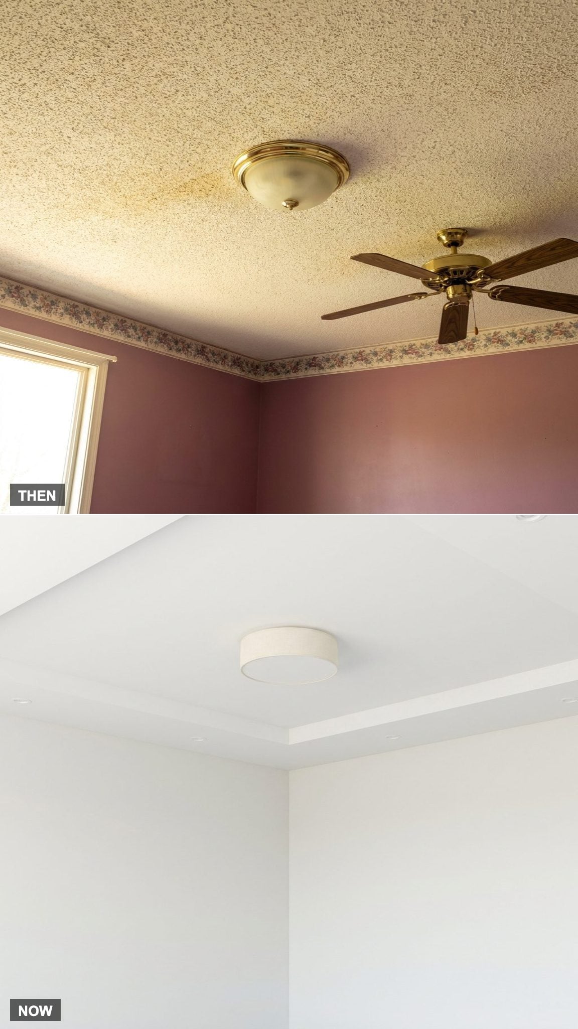 Popcorn Ceilings vs. Smooth or Tray Ceilings