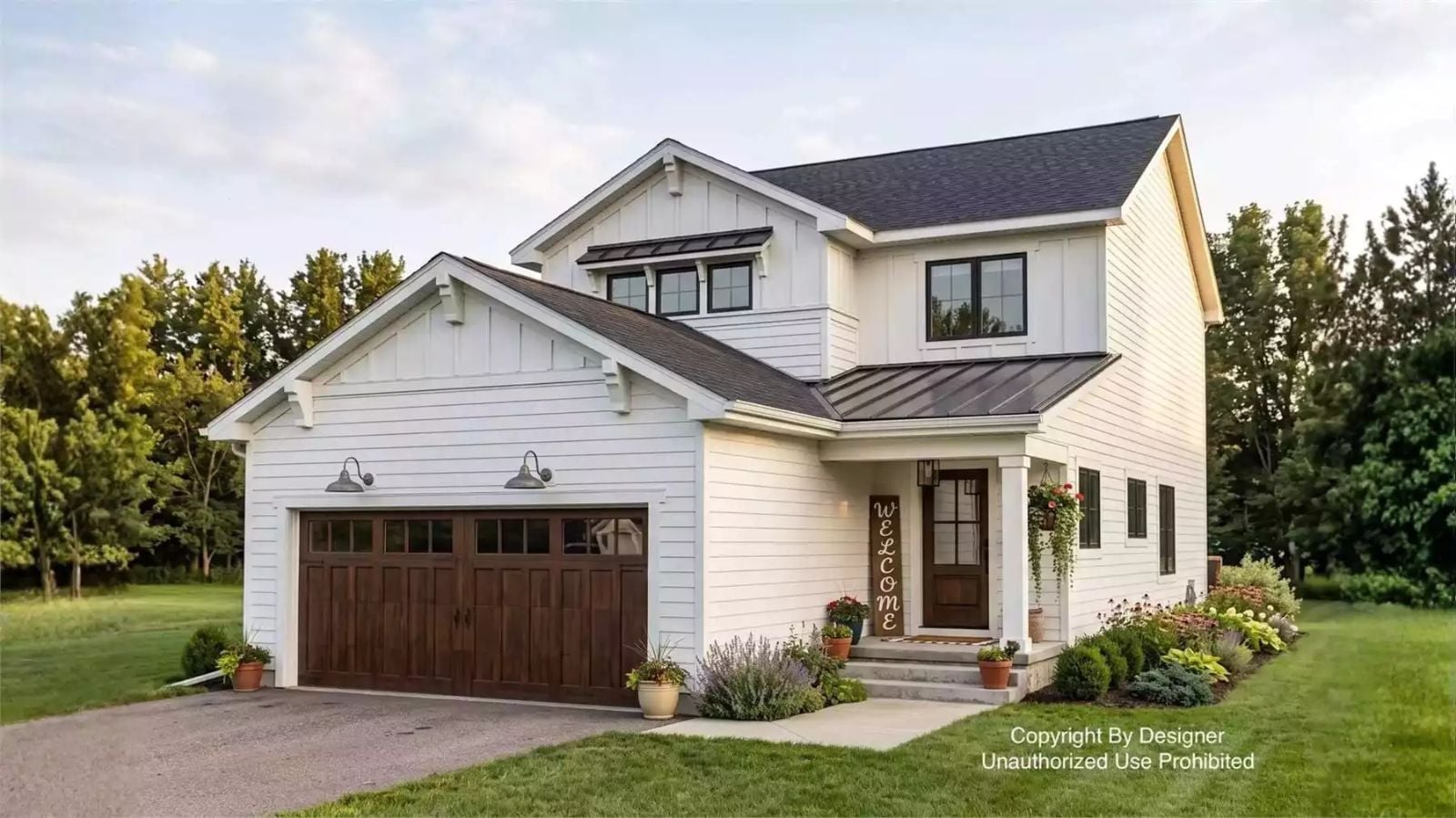 Ramblers Way 4-Bedroom Farmhouse with Upstairs Loft Designed for Families Who Actually Like Spending Time Together (Floor Plan)