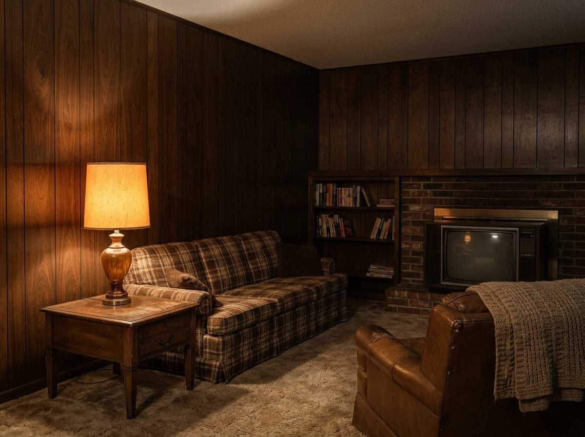 Real Wood Paneling Added Instant Elegance