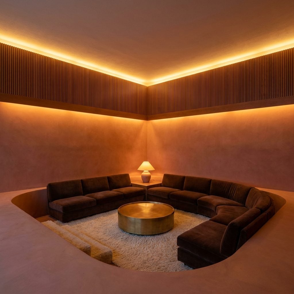 The Recessed Cove Lighting That Made Everyone Look Better
