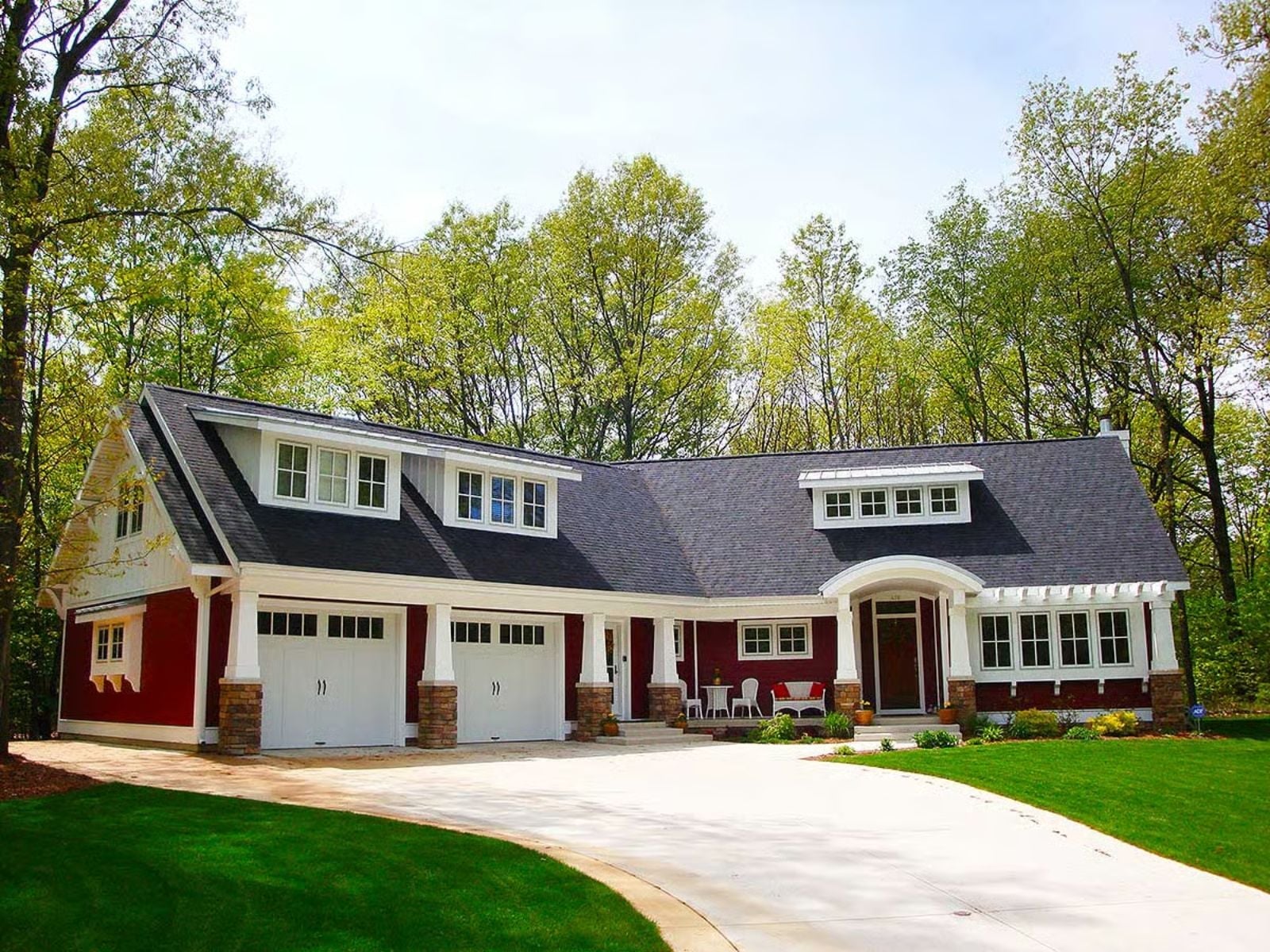 Redwood Hollow 3-Bedroom Modern Farmhouse with In-Law Suite Designed for Empty Nesters Who Are Secretly Hoping the Kids Move Back (Floor Plan)