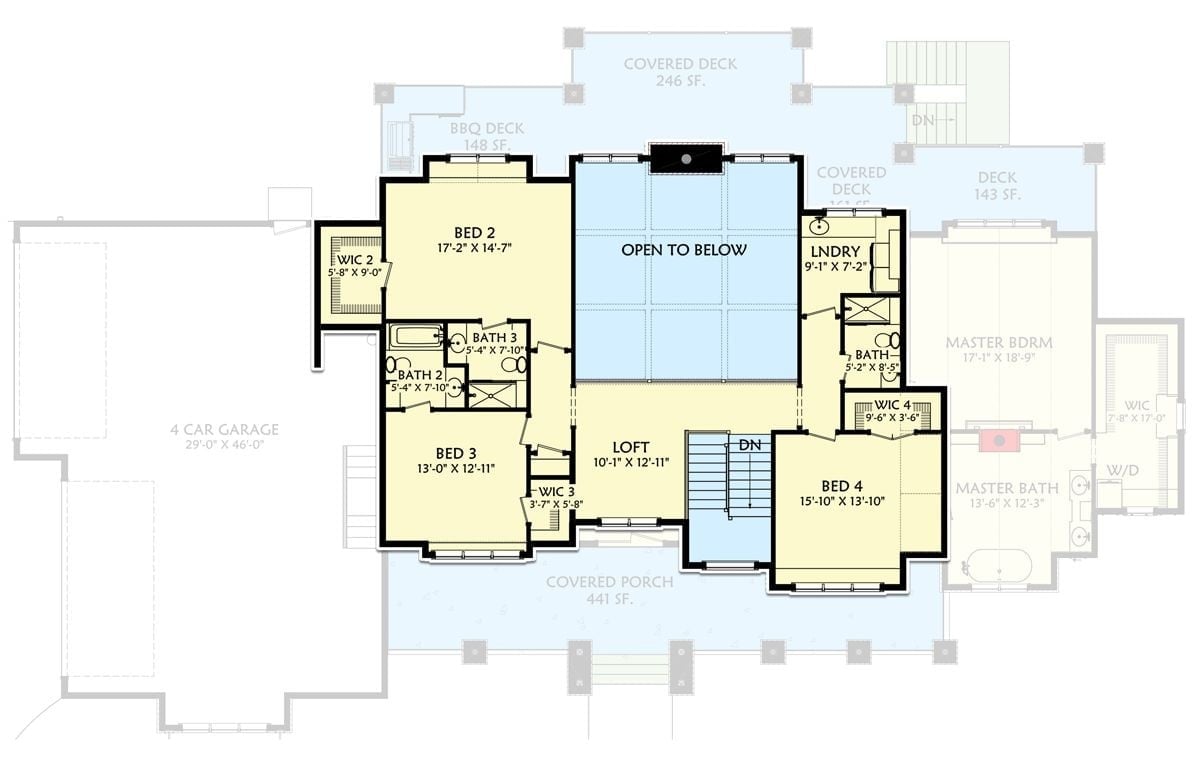 Floor Plan - Second Floor