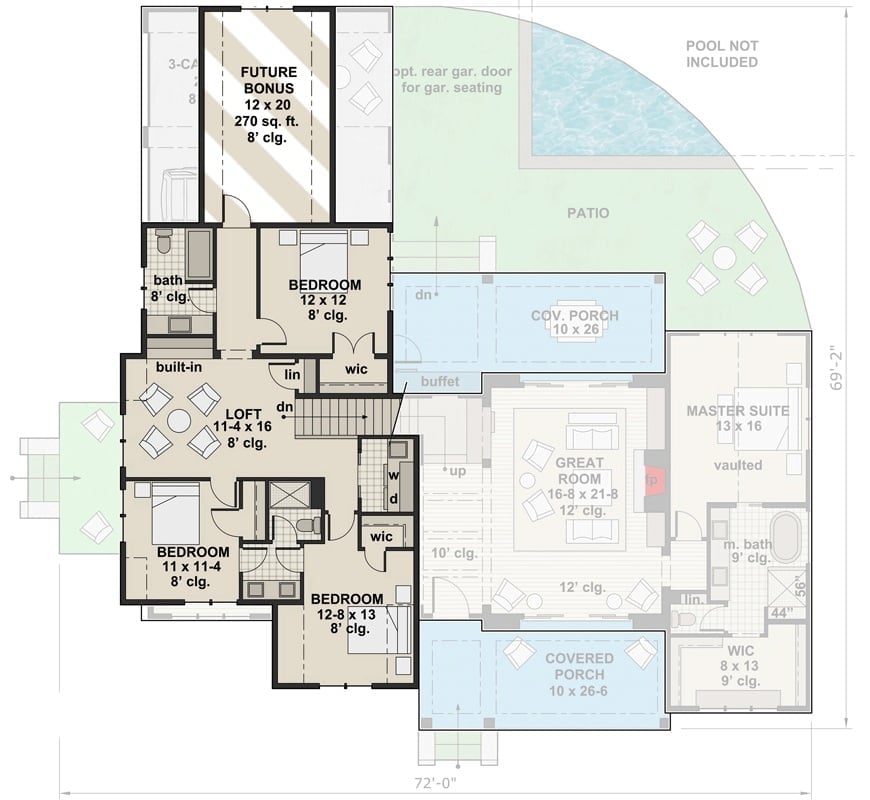 Floor Plan - Second Floor