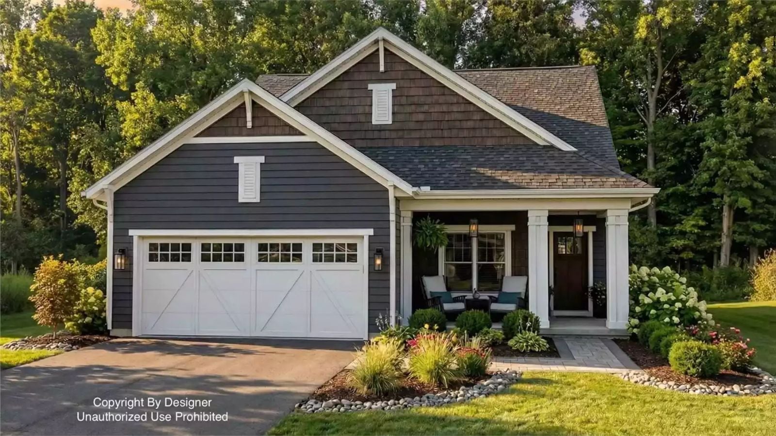 Rowan Avenue 3-Bedroom Farmhouse with Main-Floor Primary Designed for Parents Who Need One Room the Kids Aren't Allowed In (Floor Plan)