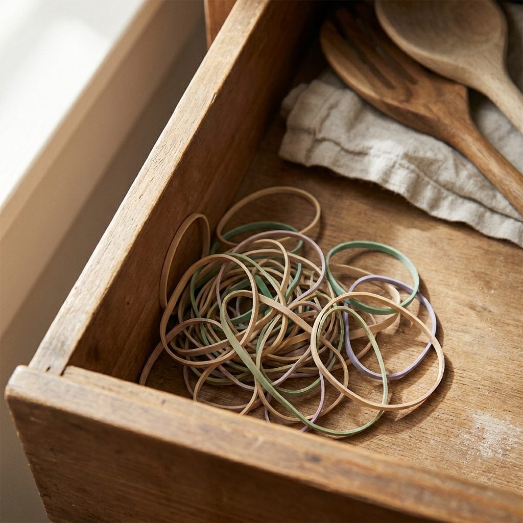 The Rubber Bands from Produce and the Grandmother Who Never Threw Anything Away