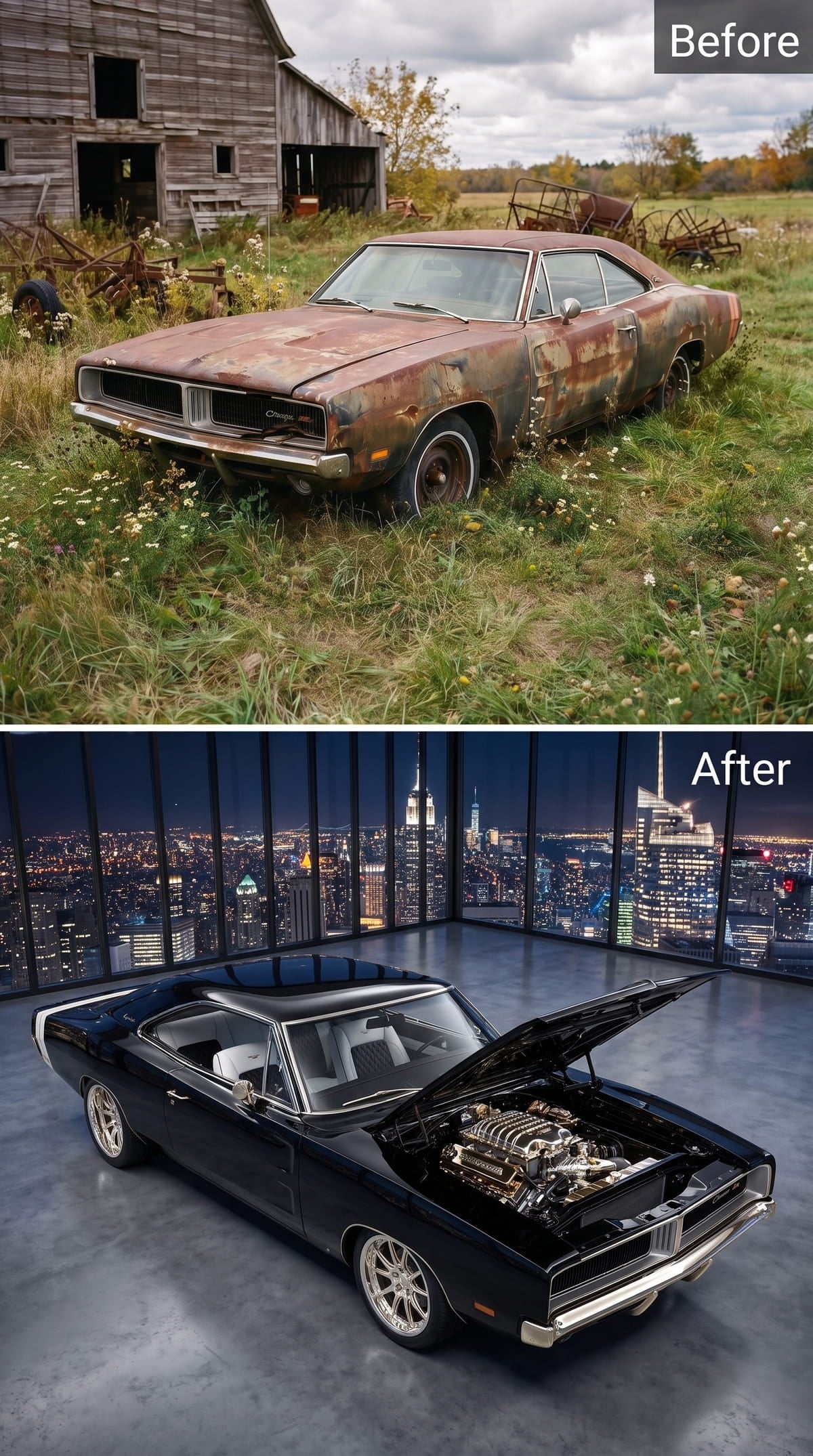 Gloss Black Leaves Nowhere for Weak Bodywork to Hide