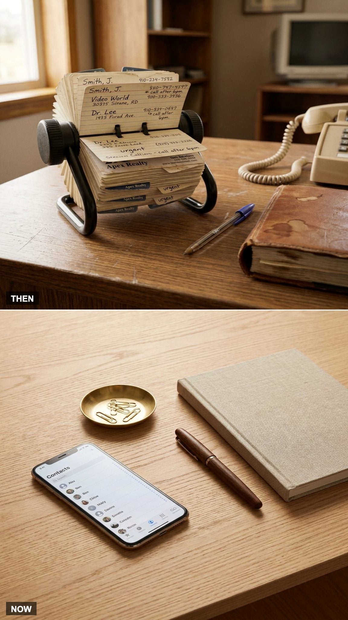The Sacred Rolodex vs. Contacts That Sync Themselves