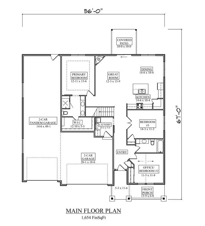 Floor Plan - Main Floor