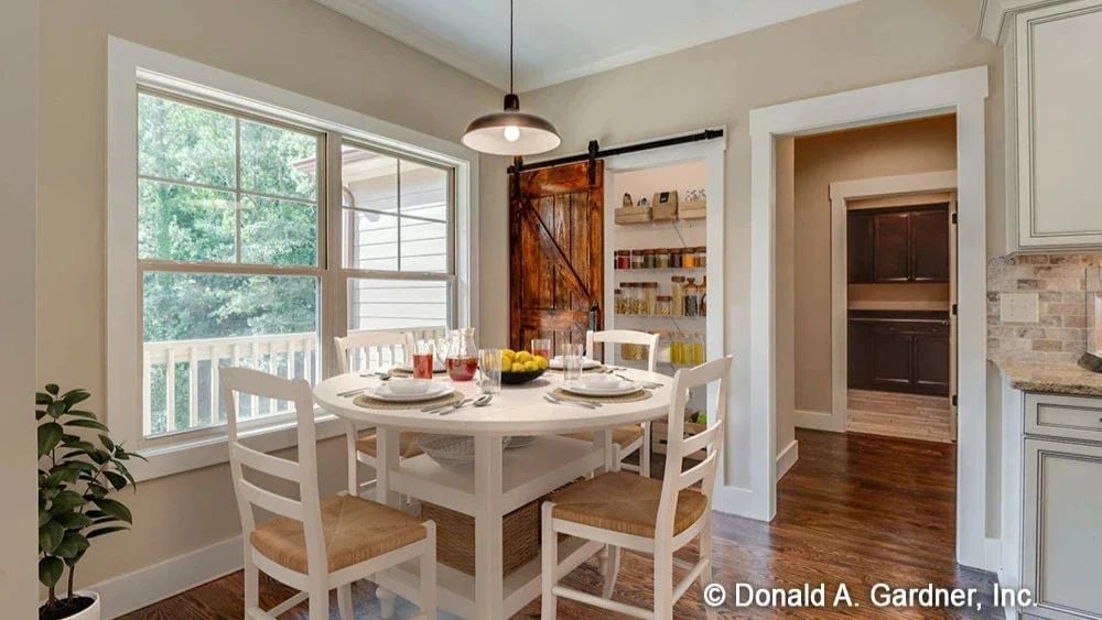 Barn Door, Woven Seats, and a Pantry Worth Showing Off