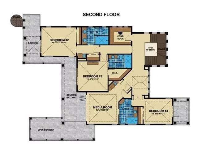 Floor Plan - Second Floor