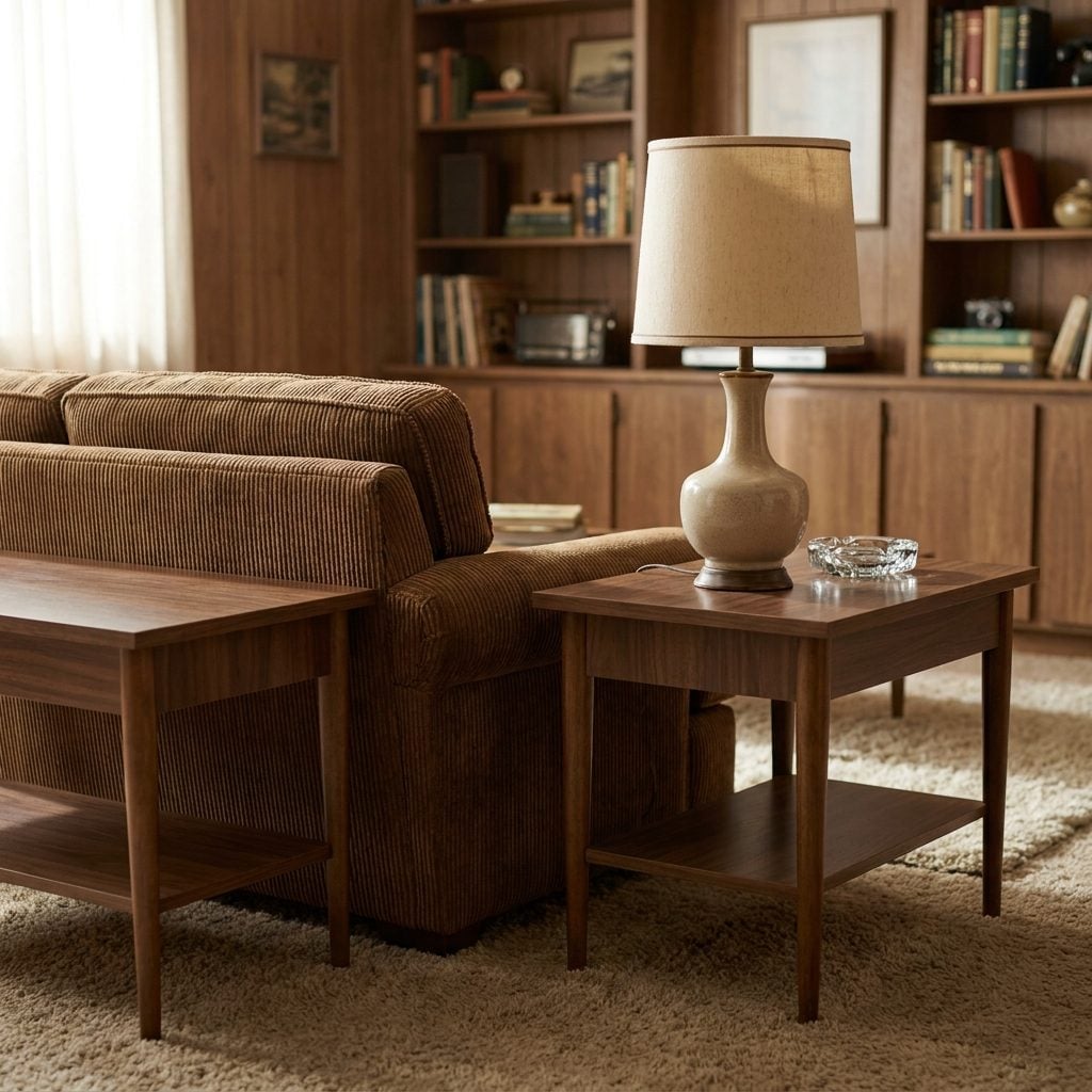 A Set of Matching End Tables for About $45 to $65 in 1978