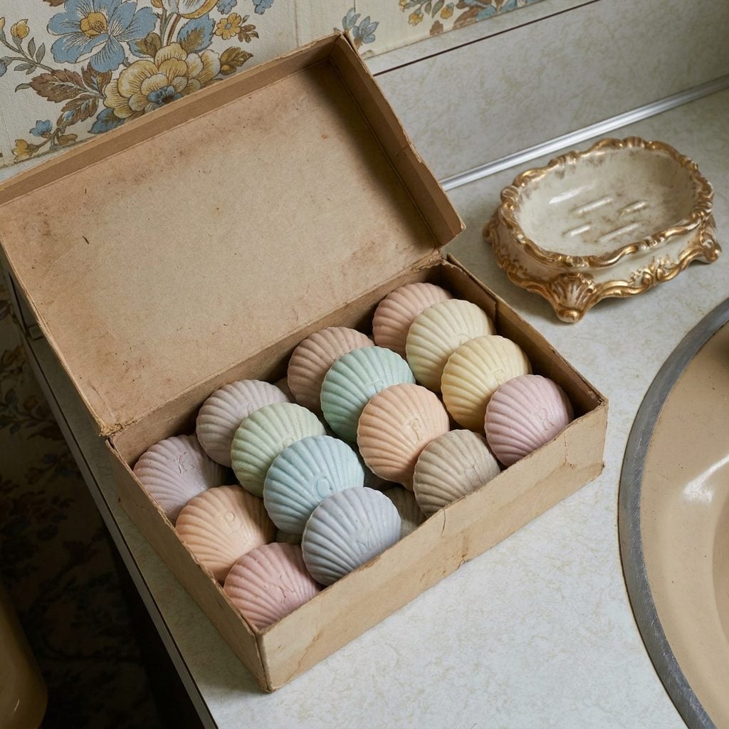 Setting Out the Company Soap, Still in the Original Box