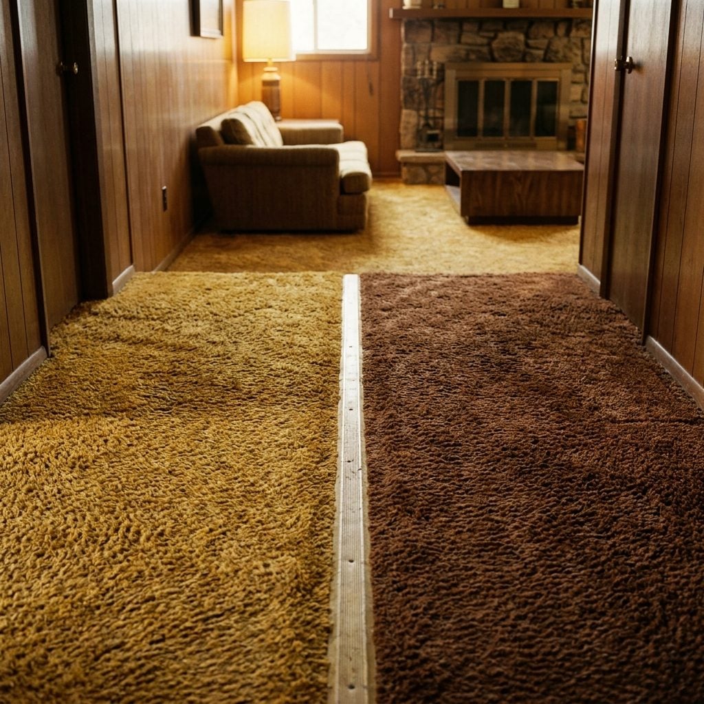 The Shag in the Den That Was a Completely Different Color From the Hallway