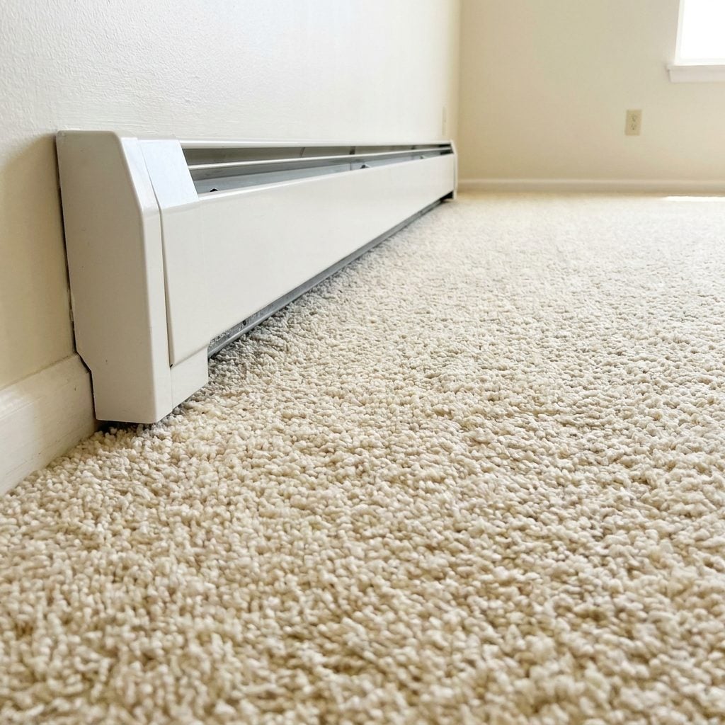 The Shag That Ran Right Up and Under the Baseboard Heater