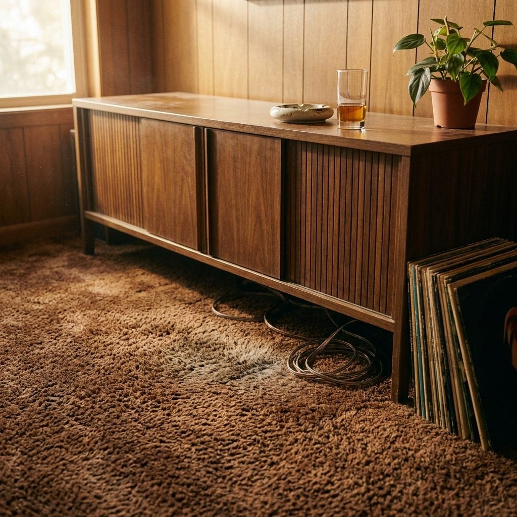 The Shag Under the Console Stereo That Never Got Vacuumed