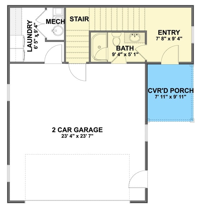 Floor Plan - Main Floor