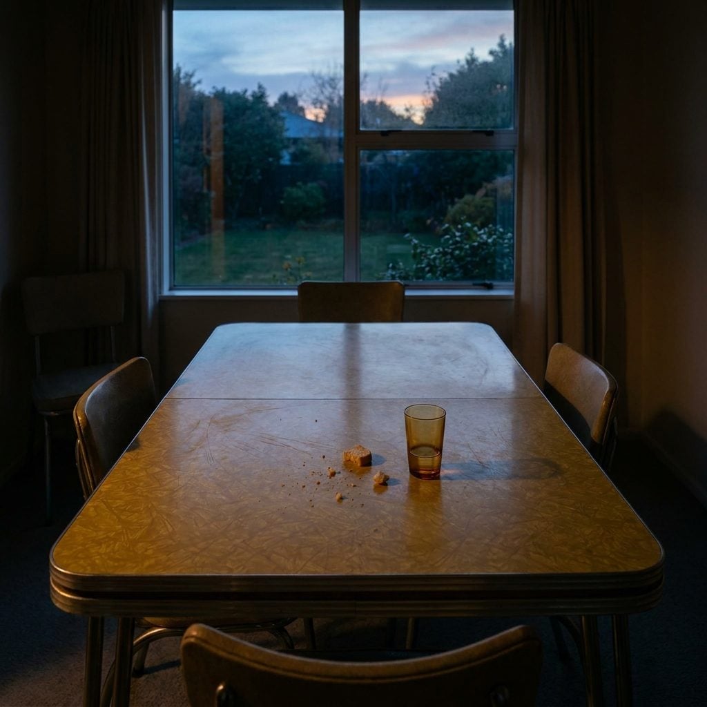 The Silence After Everyone Left the Table That Felt Like Its Own Kind of Full