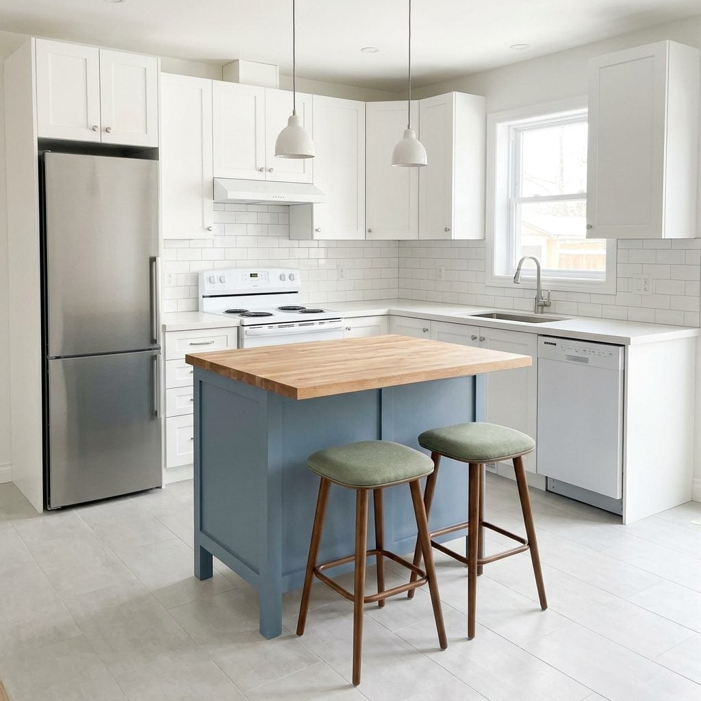 Small Kitchen Islands and the Honest Truth About Fitting Any Stools At All