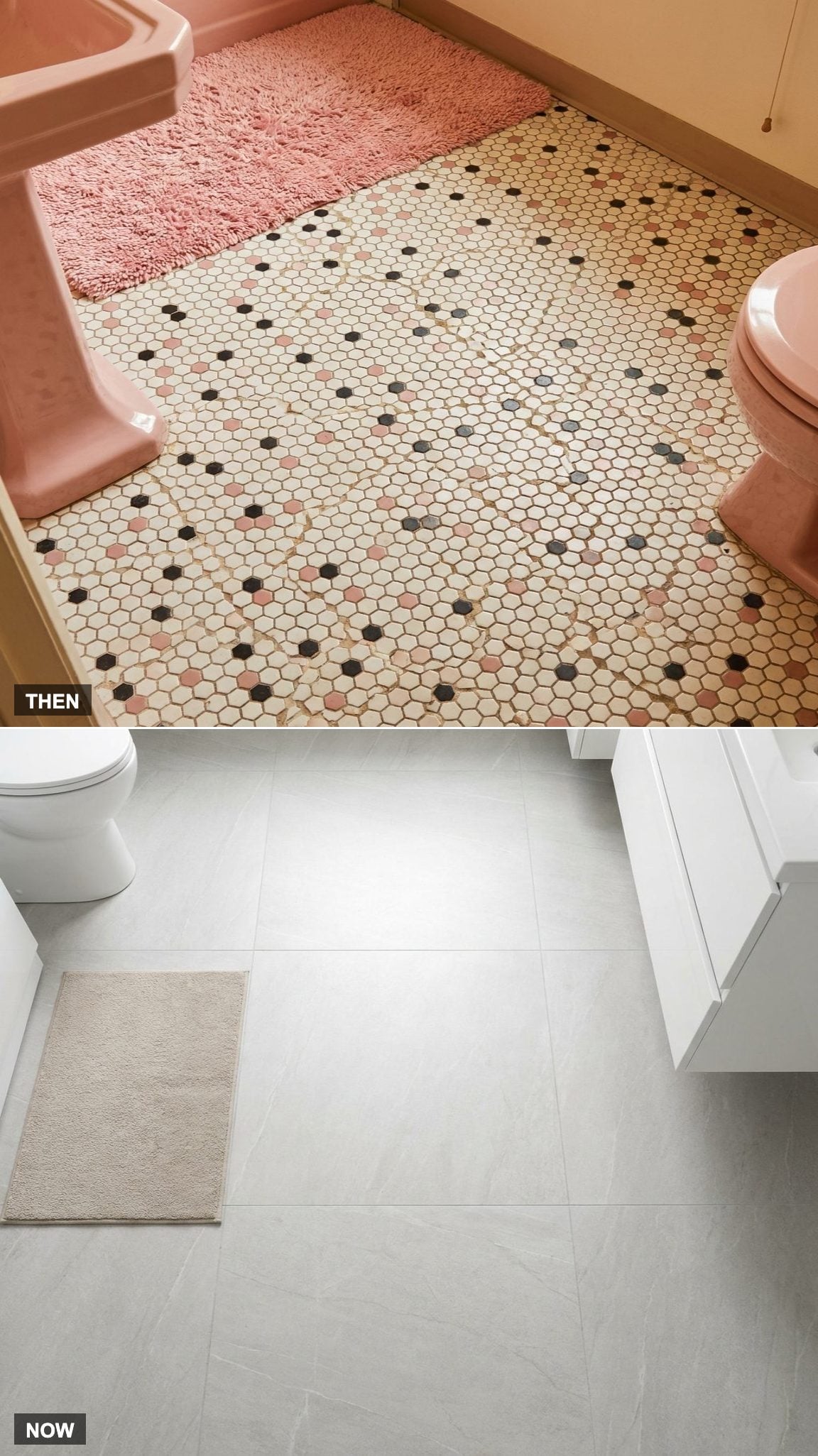 Small Mosaic Floor Tiles vs. Large-Format Porcelain Tiles