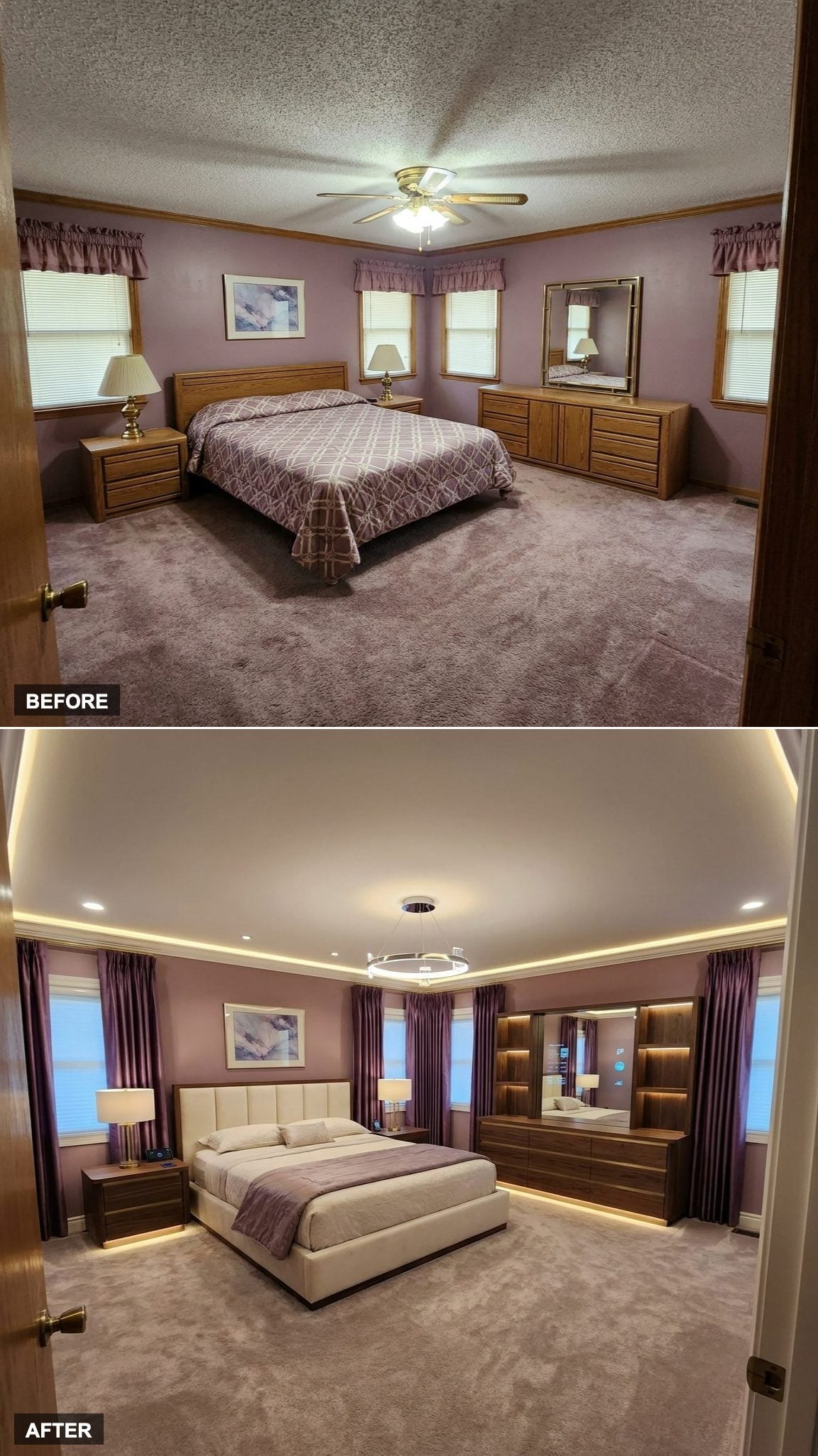Hidden LED Lighting and Motorized Drapery Usher In a Smarter Kind of Luxury
