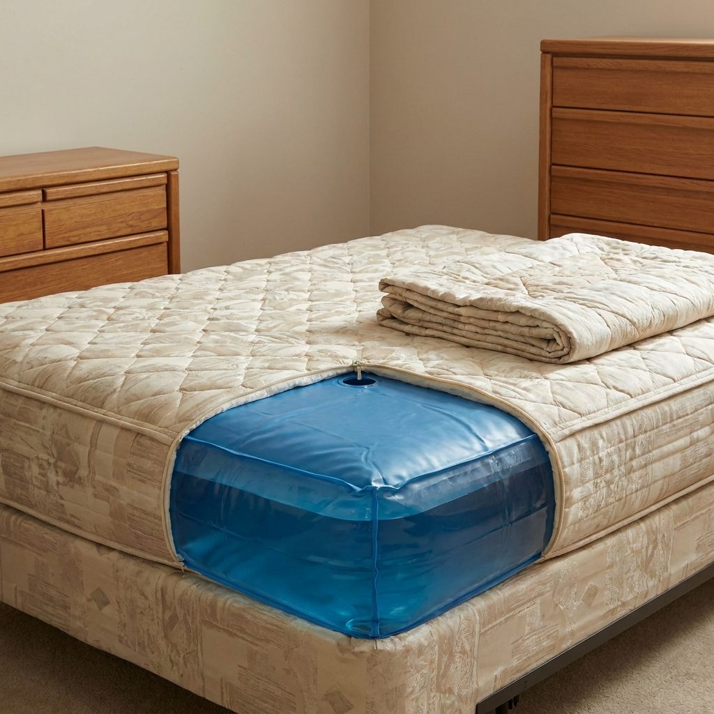 The Soft-Side Waterbed That Tried to Look Like a Regular Mattress