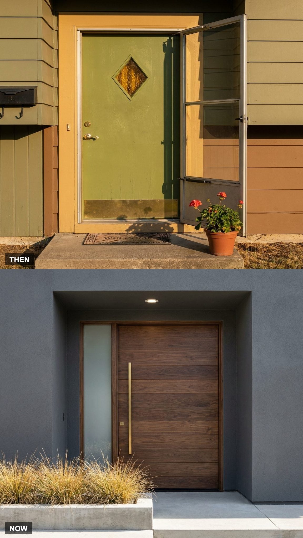Solid Wood Front Doors vs. Oversized Statement Doors