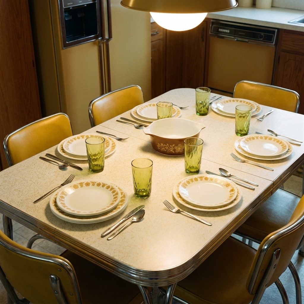 The Sound of a Fork Hitting the Surface, Which Was Louder Than Any Wood Table Ever Made