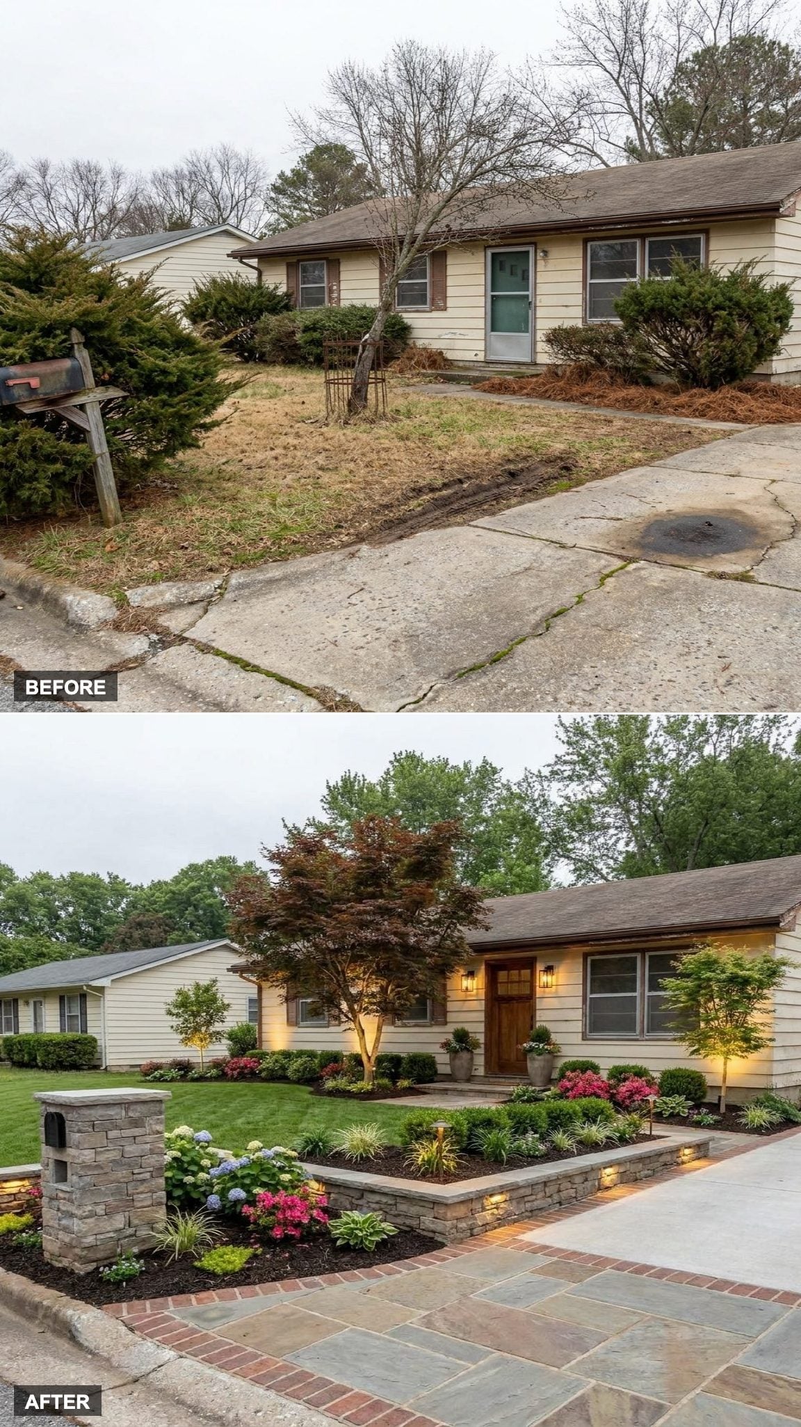 Specimen Trees, Architectural Lighting, and Hardscaping That Puts Every Neighbor on Notice