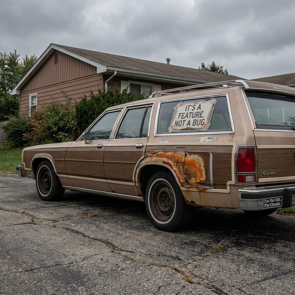 The Station Wagon Had a Rust Spot Everyone Pretended Not to See