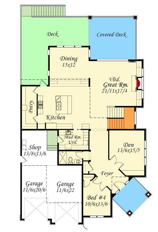Floor Plan - Main Floor