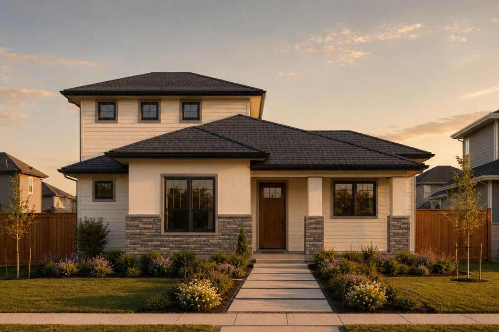 Stoneford 4-Bedroom New American with Main-Floor Primary Designed for Families Who Actually Like Spending Time Together (Floor Plan)