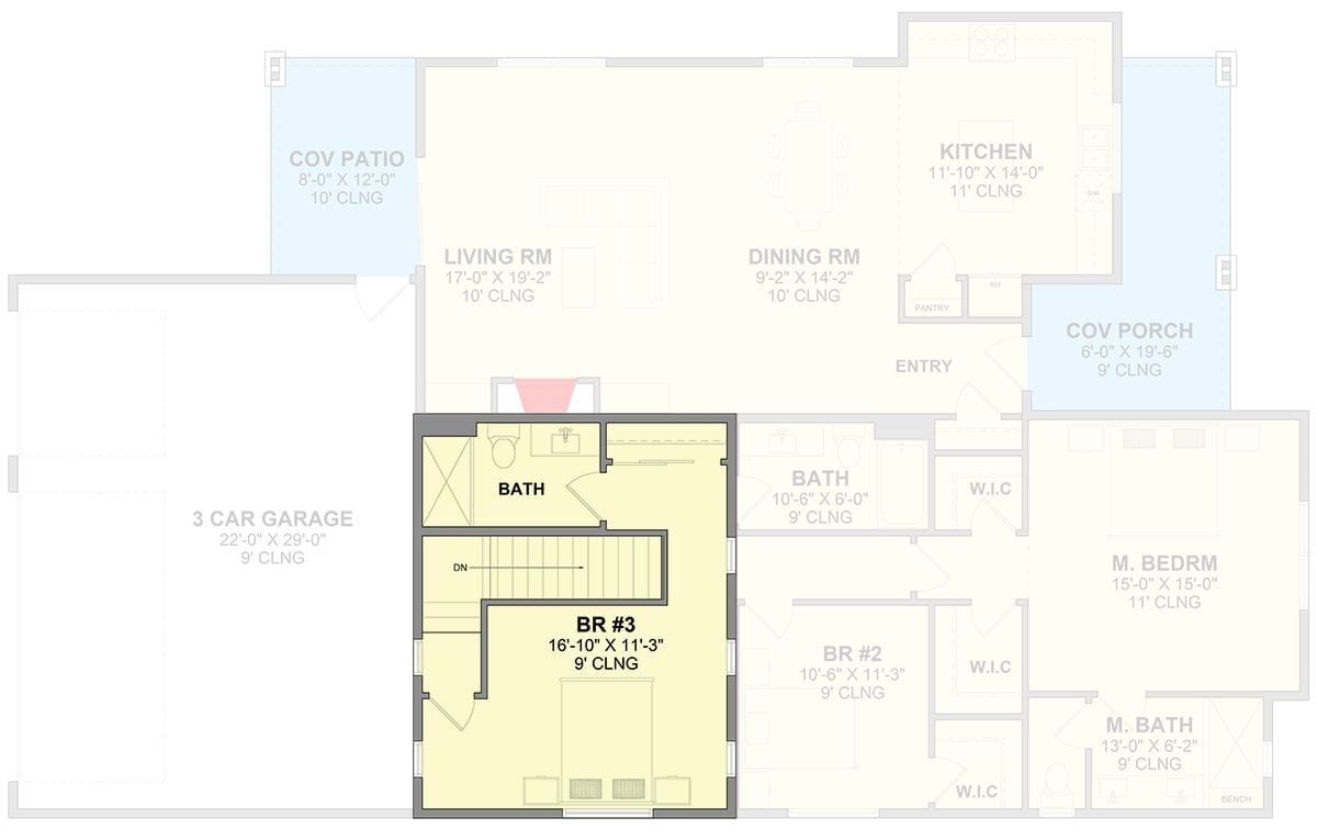 Floor Plan - Second Floor