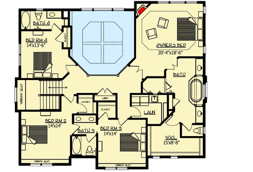 Floor Plan - Second Floor
