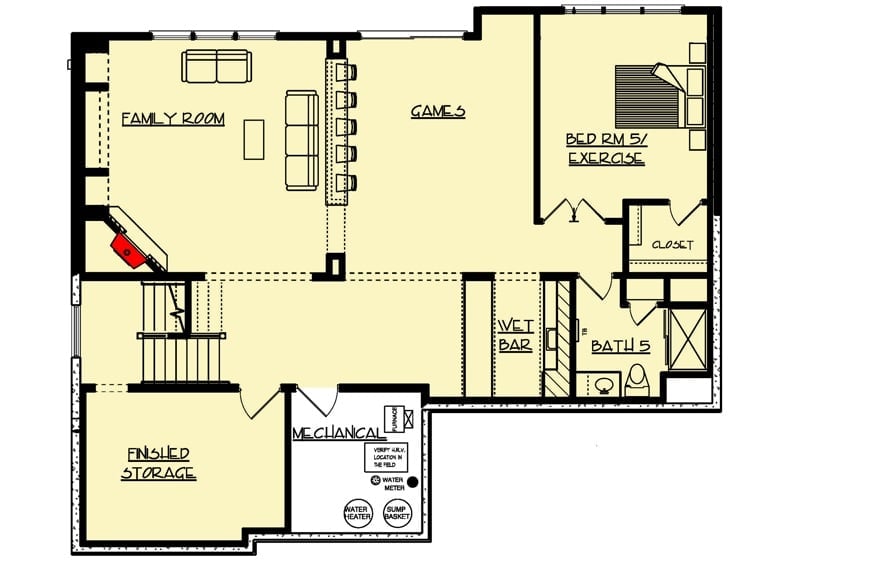 Floor Plan - Basement