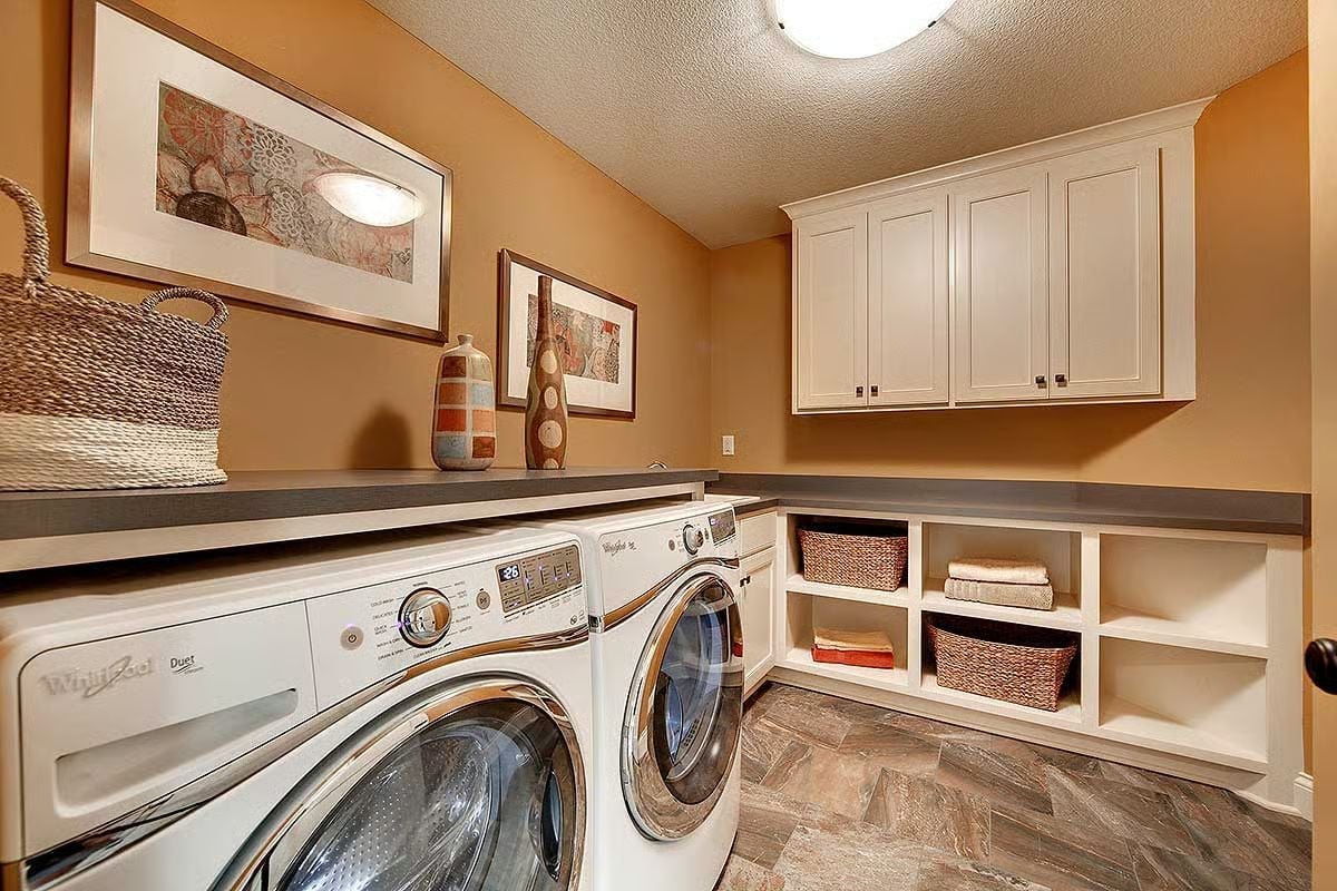Whirlpool Duet Side-by-Side Set Beneath a Counter That Actually Gives You Room