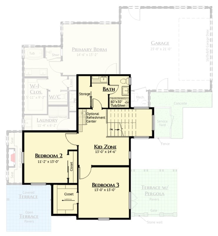 Floor Plan - Second Floor
