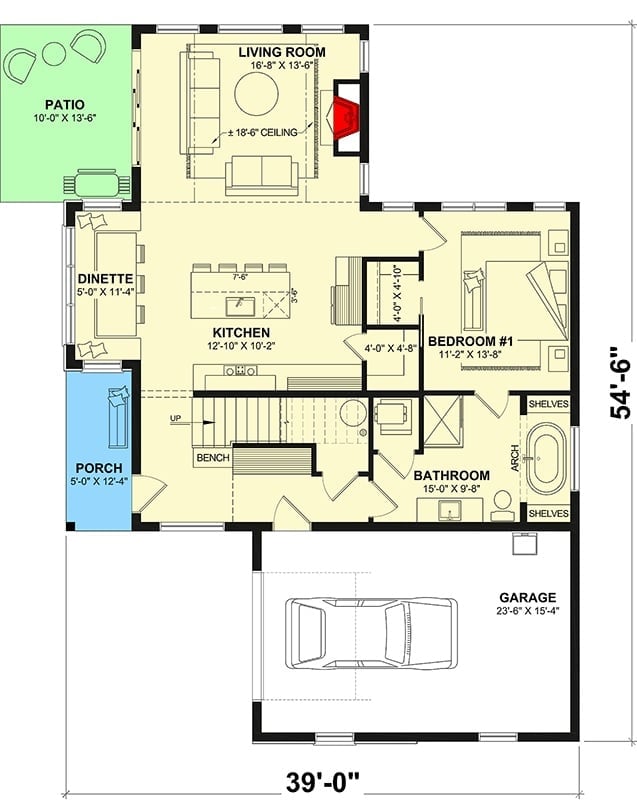Floor Plan - Main Floor