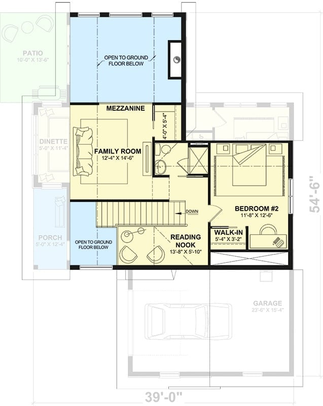 Floor Plan - Second Floor