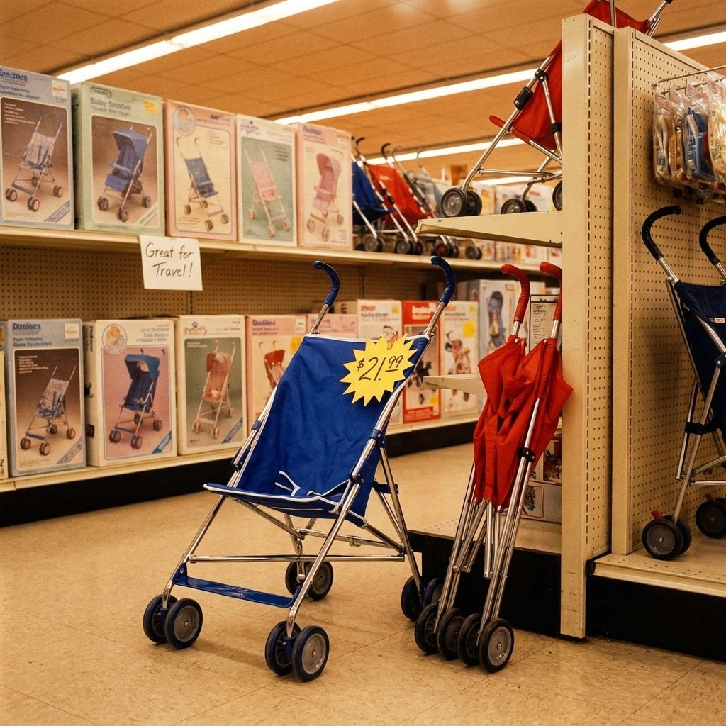 17. An Umbrella Stroller Cost About $22 in 1984