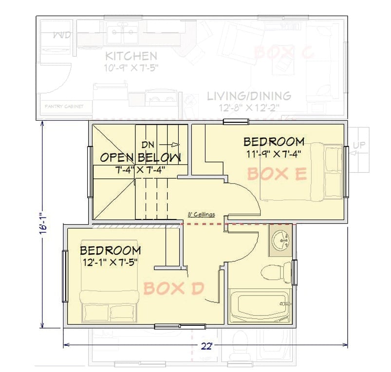 Floor Plan - Second Floor