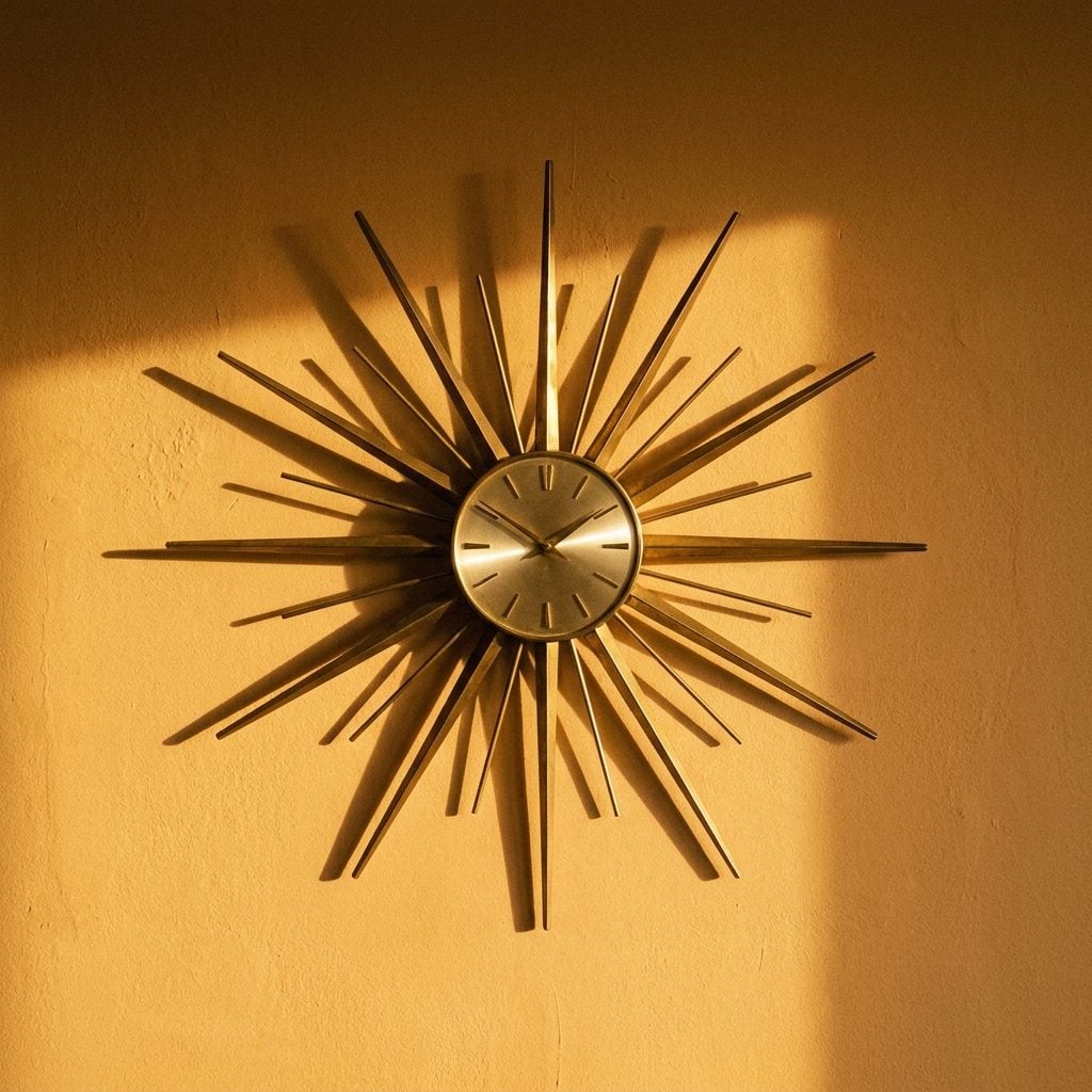 A Sunburst Clock That's Outlived Three Marriages and a Roof