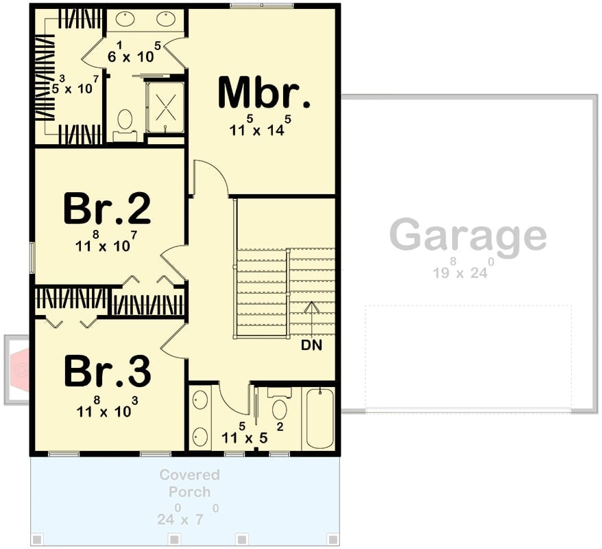 Floor Plan - Second Floor