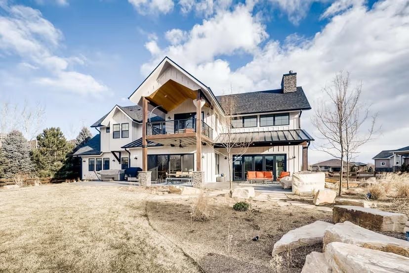 Board-and-Batten Exterior Built for Outdoor Living at Every Level