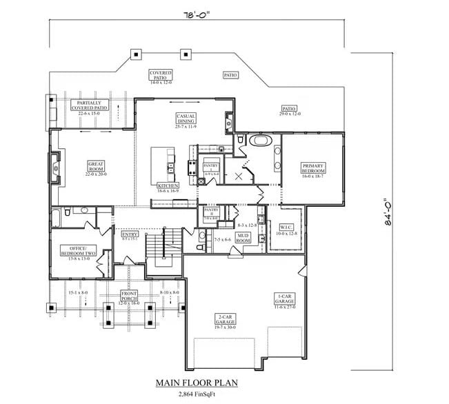Floor Plan - Main Floor