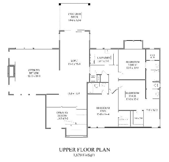 Floor Plan - Second Floor